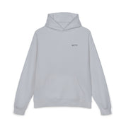 Light gray hoodie with 'MOTIV' logo on a white background