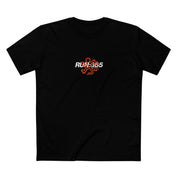 Black running t-shirt with 'RUN 365' logo.