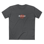Dark gray running t-shirt with 'RUN 365' logo.